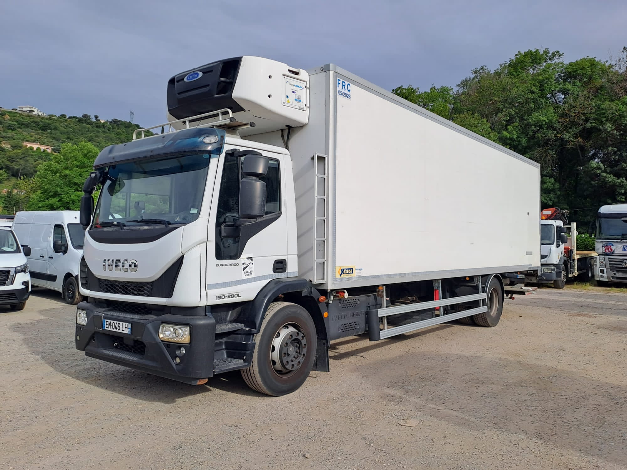 Camion Frigo Mono temperature Iveco EuroCargo 280 4X2 22t5 Euro 6 occasion VILLENEUVE LOUBET France 66562